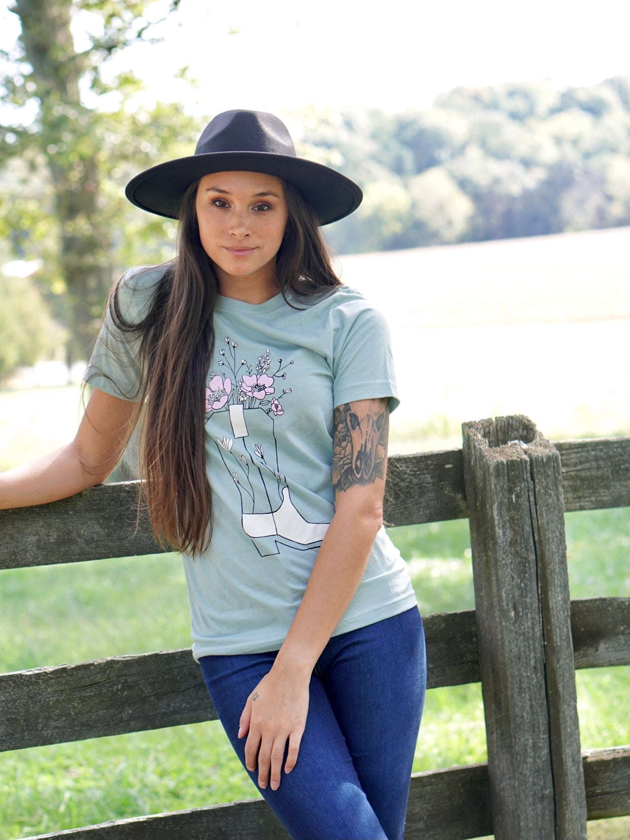 Boots & Bouquet’s Graphic Tee