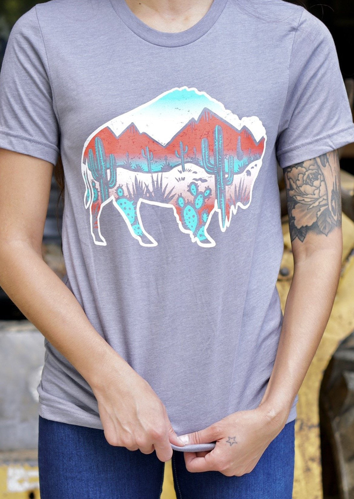 Bison Graphic Tee